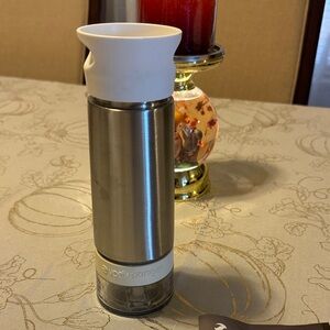 Zingz & Thingsz Stainless Steel and White vodka zinger